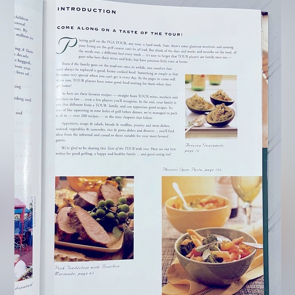 Taste Of The TOUR PGA‎ TOUR Wives Association Inc Cookbook 2000 Hardcover - Picture 10 of 11